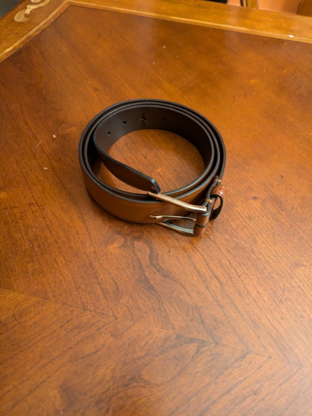Florsheim Men's Dress Belt Brown  Size 40 Genuine Leather